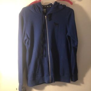 VS PINK BLUE SWEATSHIRT